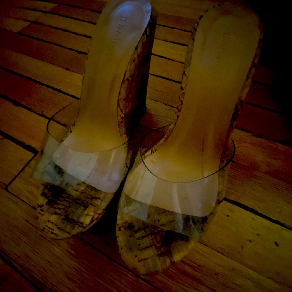 Clear Bamboo size 5 wedges